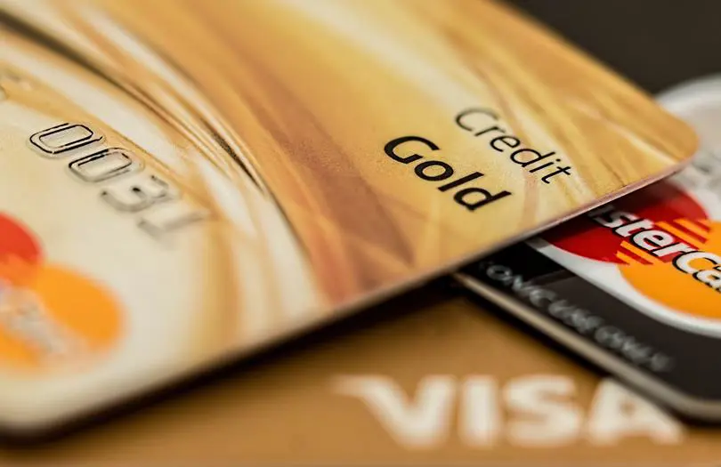 close up of credit cards