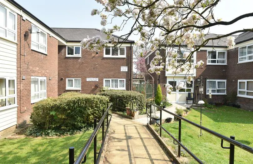 Oaktree Court garden view