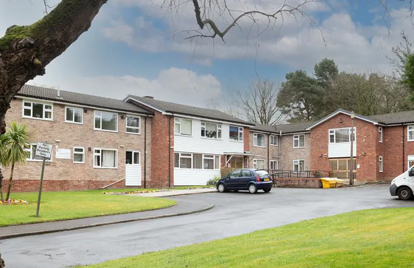 independent living building view from the street