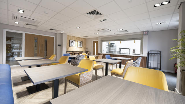 interior of Brookhead Lodge bistro
