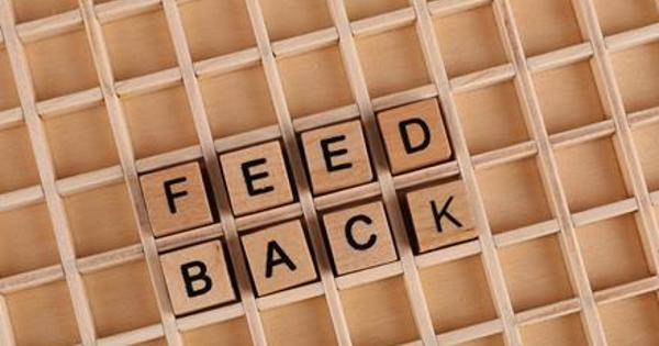 Feedback on letter blocks