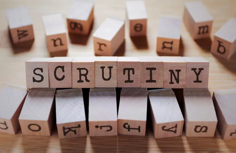 Customer Scrutiny
