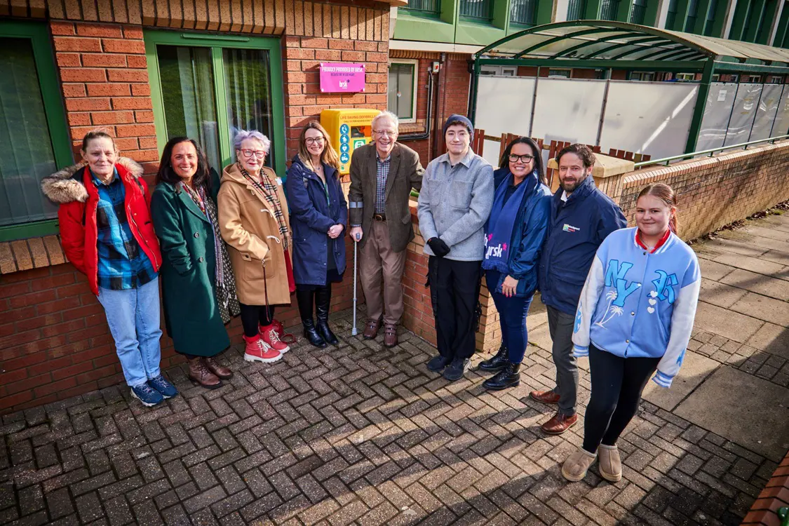 Customers And Colleagues Group Photo