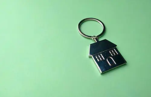 House Shaped Keyring