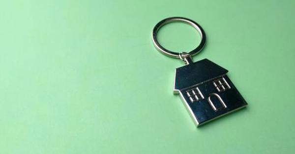 House Shaped Keyring
