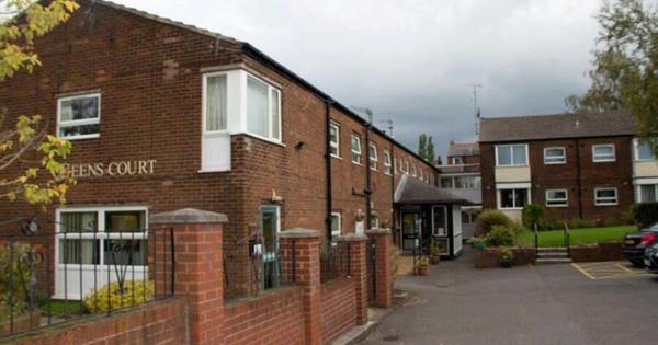 View of Queens Court buildings from outside
