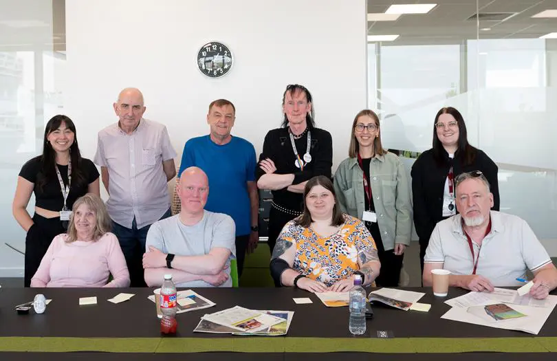 Group image of customer panel