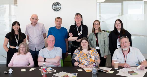 Group image of customer panel